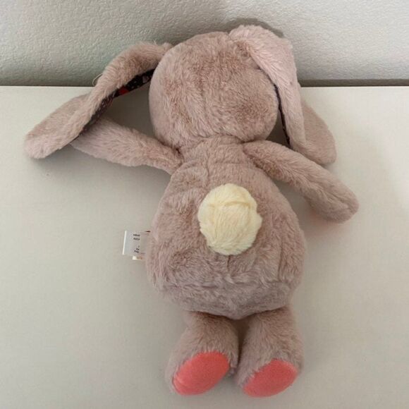 B Softies Butterscotch Bunny Rabbit Je m’appelle 12" Pink Soft Happy Hues NWT - Picture 9 of 11